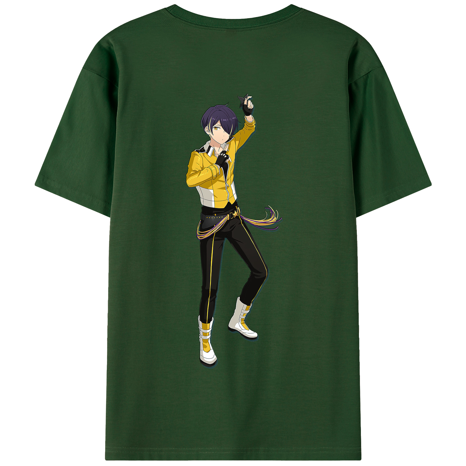 （画像用） あんさんぶるスターズ! Ensemble Stars 綿100％半袖Tシャツ（背面プリント）
